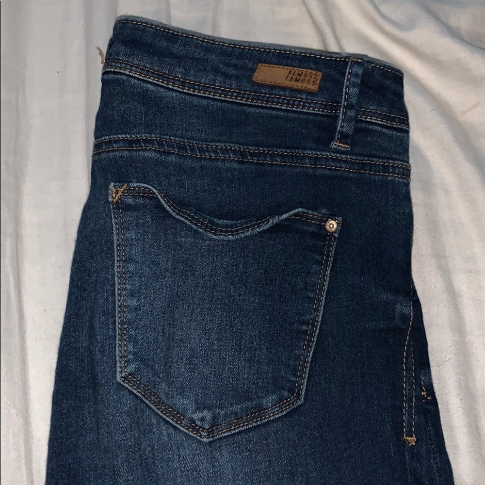 Mid rise jeans